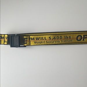 Authentic Off-White industrial belt